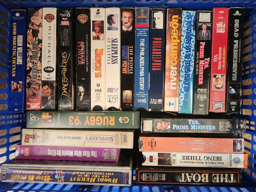 84 Películas Vhs Casi Todas Sin Abrir