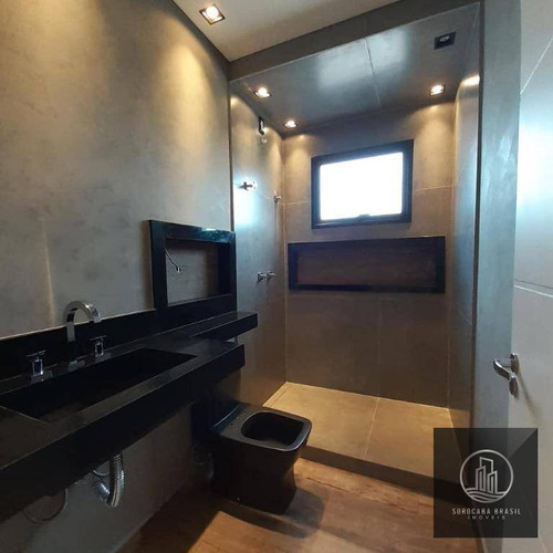 Imagem 21 de 30 de Sobrado Com 4 Dormitórios À Venda, 390 M² Por R$ 3.000.000,00 - Condomínio Residencial Giverny - Sorocaba/sp - So0256