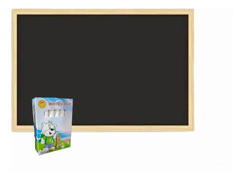 Paquete De Tizas Para Pizarra - 12 Blancas Y 12 De Colores, Redondas, Ideales Para Escuela Y Manualidades