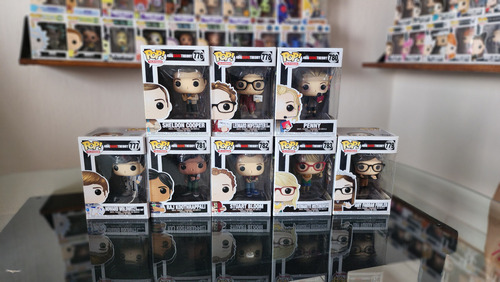 Big Bang Theory Funko Pop Colección Completa 8 Piezas (Usado)