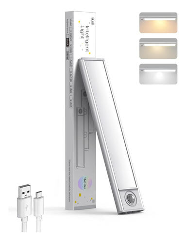 Luces Led 3cct Regulables 34, Sensor De Movimiento, 1 Pack.