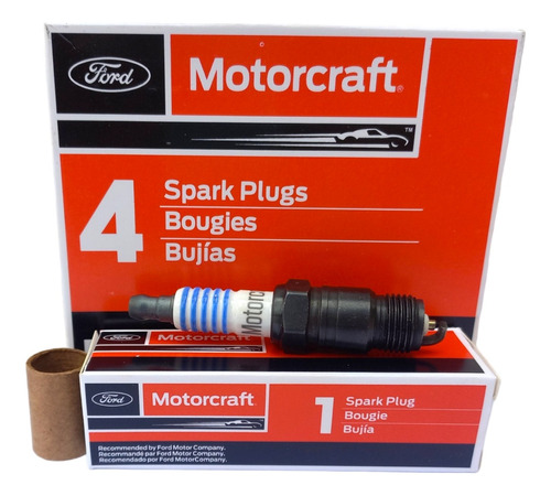 Bujías Motorcraft Cañon Corto Importadas Sp-450=bl15