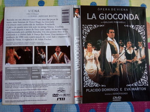 Dvd La Gioconda, Amilcare Ponchielli, Sub Esp & Pt