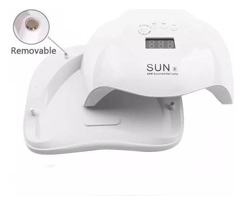 Lampara Led 54w Para Esmalte De Uñas (permanente)