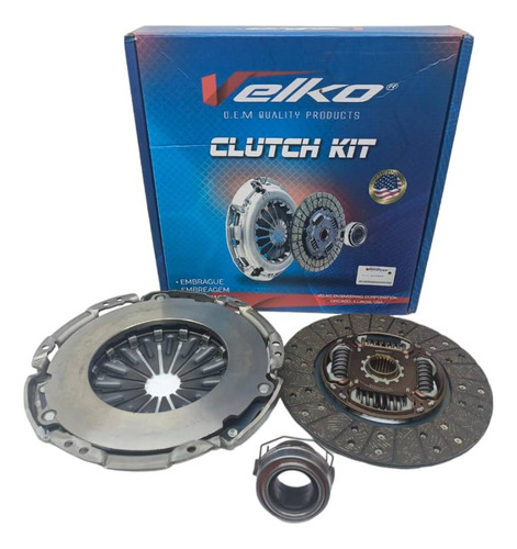 Kit De Clutch Toyota Meru Hilux 2.7 Hiace Plato Disco Collar