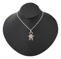 Comprar Collar Dije Niño Familia Mamá Papá Regalo Joya Plata