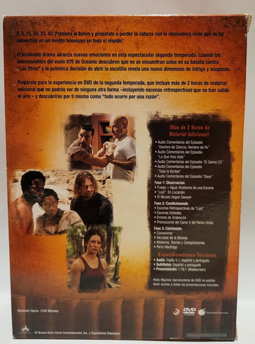 Lost - Temporada 2: La Experiencia Extendida Dvd Original (Usado)