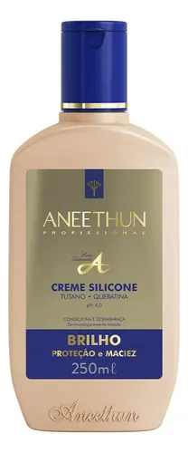 Creme de Silicone Brilho Linha a 250 Ml Aneethun