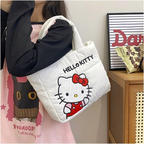/ C Bolso Tela Parka Hello Kitty Y Sus Amigos