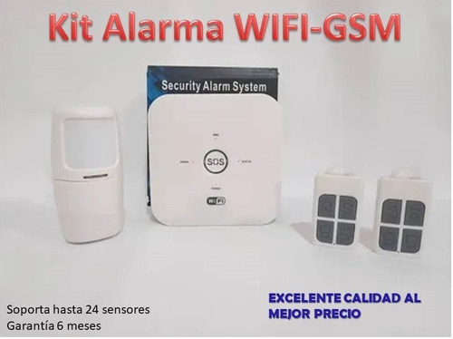 Kit Alarma Wifi-gsm 24 Zonas Inalámbricas