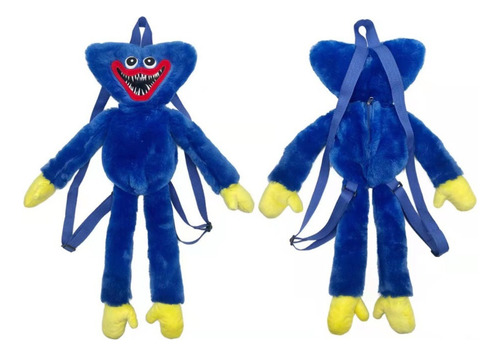 Poppy Playtime Huggywuggy Juego Muñeca Peluche Mochila 60cm