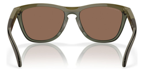 Óculos De Sol Oakley Frogskins Range Dark Brush Lentes Prizm 24k Polarizada OO9284-0855