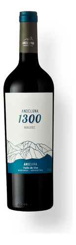 Vinho Andeluna 1300 Malbec Tinto 750ml