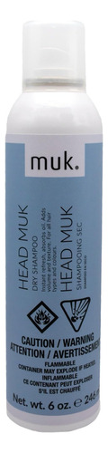  Muk. Haircare Head Dry Shampoo - 6 Oz