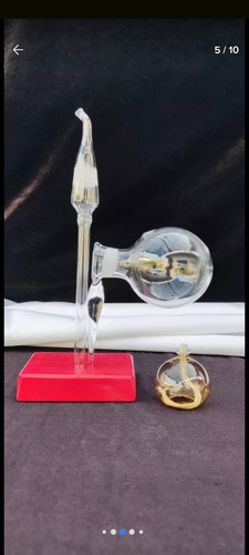 Pipa Vaporizador Hierba Borosilicato 3.3 - Dto. En Ft O Trf!
