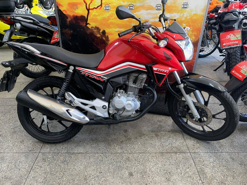 Imagem 1 de 7 de Honda Cg  160 Titan - 2019 - Vermelha - King Motos