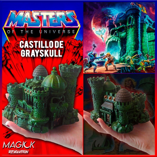 Castillo De Grayskull He Man Y Los Amos Del Universo Motu
