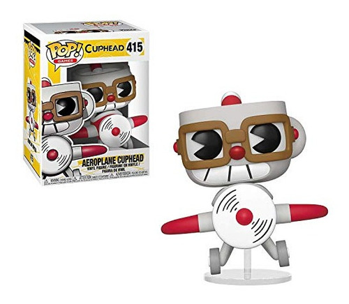 Funko Pop Games Cuphead Avión