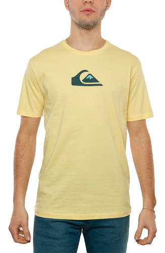 Imagen 1 de 3 de Remera Comp Logo Quiksilver Fluid Tienda Oficial