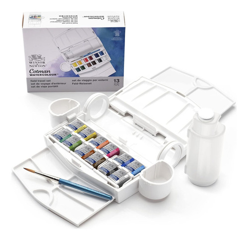 Tableta de acuarela Winsor & Newton Cotman Field Plus, 15 unidades