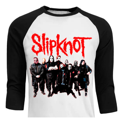 Slipknot - Banda De Rock - Raglan - Polera