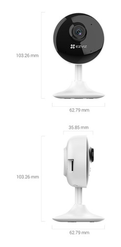 Imagen 3 de 10 de Kit 4 Cámaras Wifi Ezviz Para Interior - Electrocom -