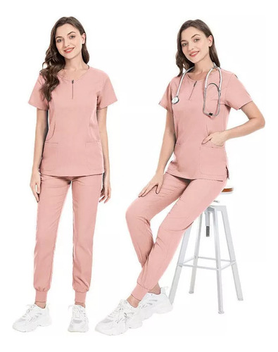 Pijama Quirúrgico Filipino, Uniformes Médicos, Bata A Mujere