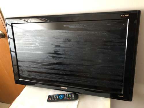 Televisor Sanyo 32 Lcd Tv Control Remoto - Reparar Pantalla