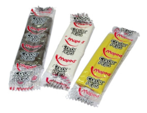 Imagen 4 de 7 de Plastilina Color Peps 20 Grs X 48 Unidades Surtidas Maped Ed