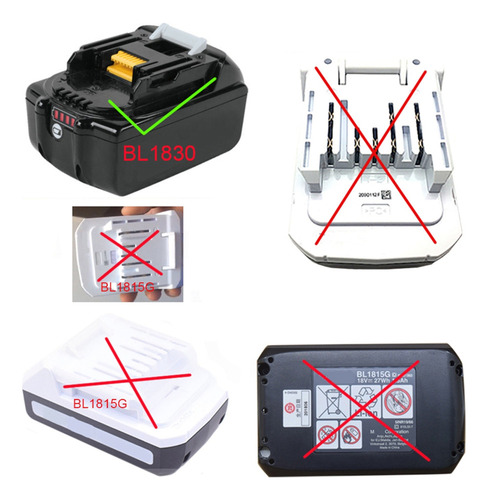 Convertidor Adaptador De Batería 2106 Para Batería De Iones