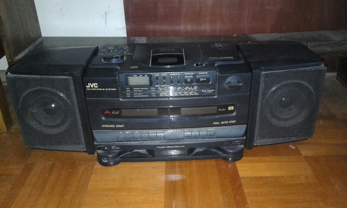Jvc Pc-x100 Jvc Cd,radio, Doble Cassettera. Funciona Mal