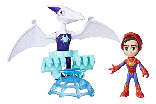 Set Figuras Dino-webs Ghostasaurus Y Spidey Dino-webs