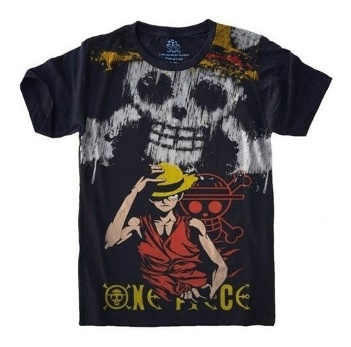 Camiseta Estilosa 3d Fullprint -  Monkey D. Luffy One Piece