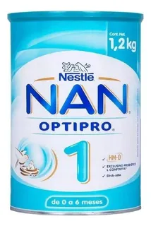 Nestlé Nan Optipro 1 Leche De Fórmula En Polvo 1.2kg