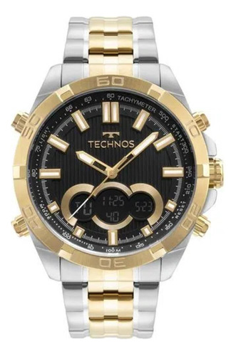 Relógio Technos Masculino Ts Digiana Bicolor Bjk629ad/1p