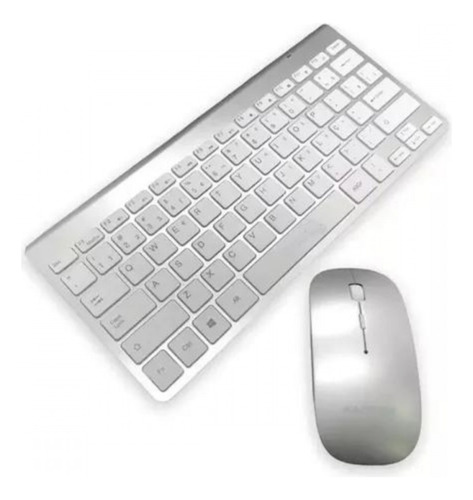 Kit Teclado + Mouse Adaptador Usb Silencioso Bluetooth