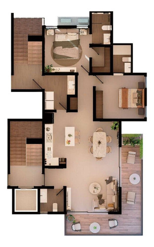 Apartamento De Venta En Cerro Hermoso, Santiago