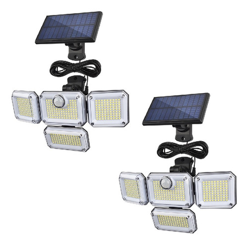 Luces De Pared Con Sensor De Movimiento Solar For