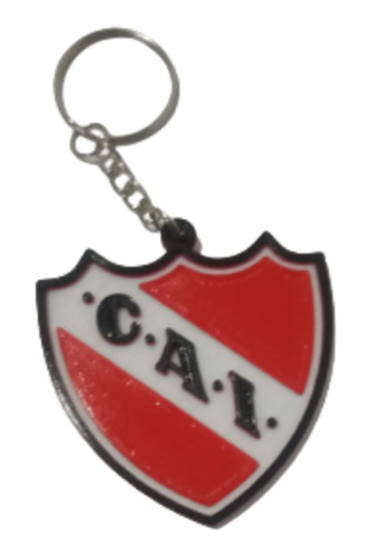 Llavero Plastico 3 D Club Atletico Independiente Escudo