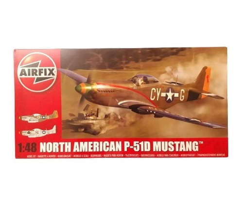 North American P-51d Mustang - Airfix A05131a