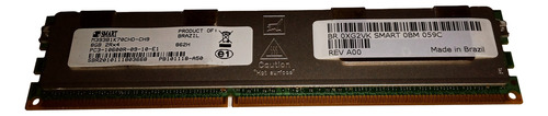 Memória Servidor 8gb Ddr3 2rx4 1333 10600r Pn 0xg2vk (ca43) (Usado)