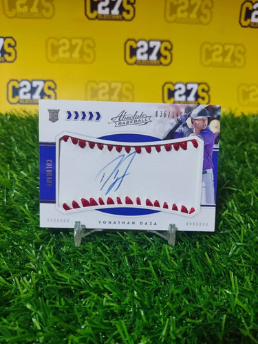 Autografo Certificado Panini 2020 Yonathan Daza 36/149