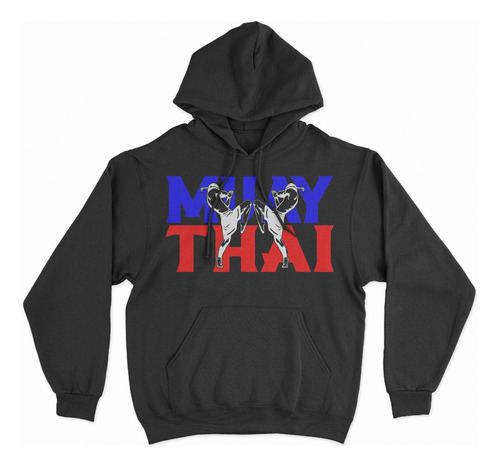 Buzo Hoodie Con Capucha Para Adulto De Deporte Muay Thai