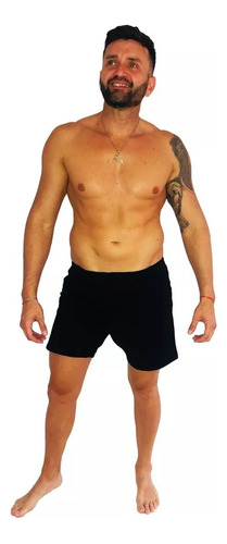 Short Bermuda Pijama Hombre Verano Algodon Fresco Sheli 441