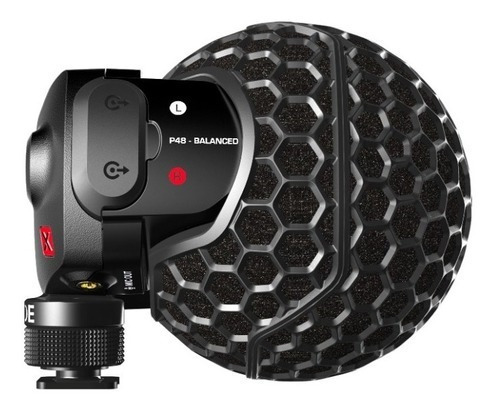 Microfone de câmera Stereo Videomic X vermelho