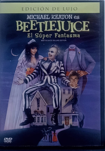 Beetlejuice: El Super Fantasma / Película / Dvd Seminuevo