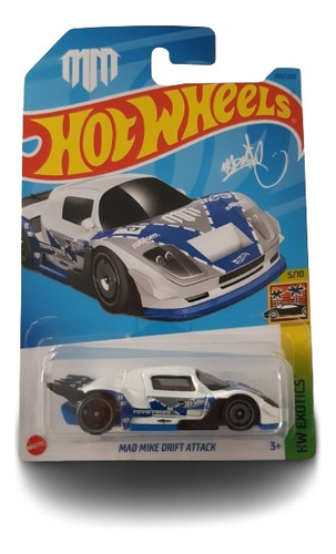 Hot Wheels -mad Mike- Drift Attack De Colección 