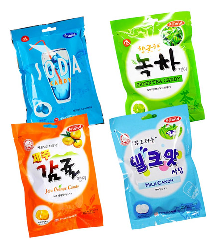 Paquete Dulce Coreano Mammos 4 Pack