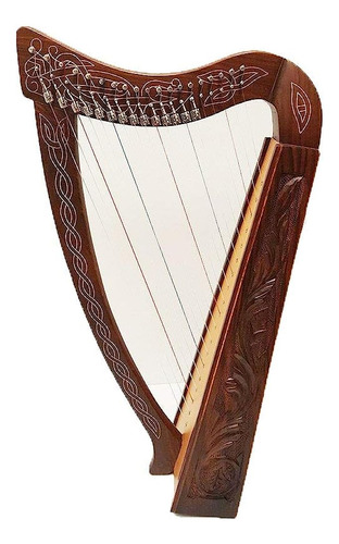 Royal Harps 36 Inch 22 String Lever Harp Celtic Irish Style