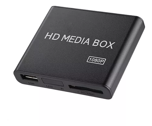 Reproductor multimedia HD de 1080P con SD/MMC, TV, – Grandado